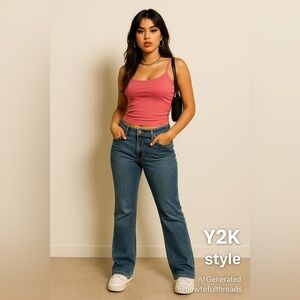 Vintage Makers of True Originals Jeans 16 Bootcut Stretch – Long Inseam